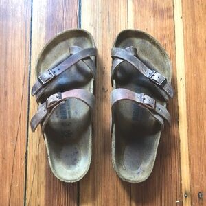 Birkenstock Mayari Oiled Leather Sandals
